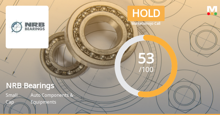 NRB Bearings Ltd is Rated Hold by MarketsMOJO