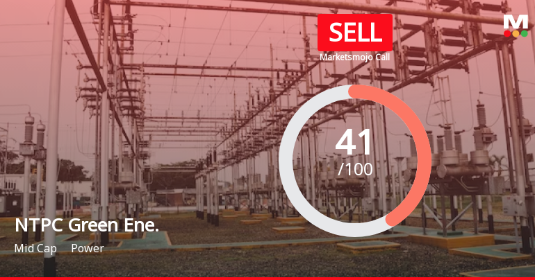 NTPC Green Energy Downgraded to Sell Amidst Financial Strains and Valuation Concerns