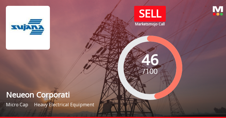 Neueon Corporation Ltd is Rated Sell