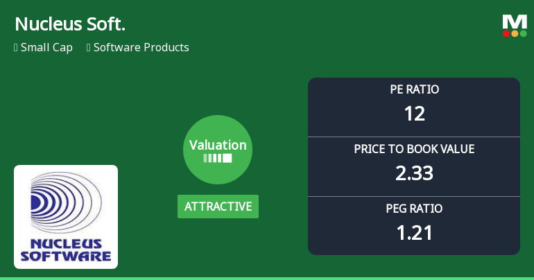Nucleus Software Exports Ltd: Valuation Shifts Signal Renewed Price Attractiveness