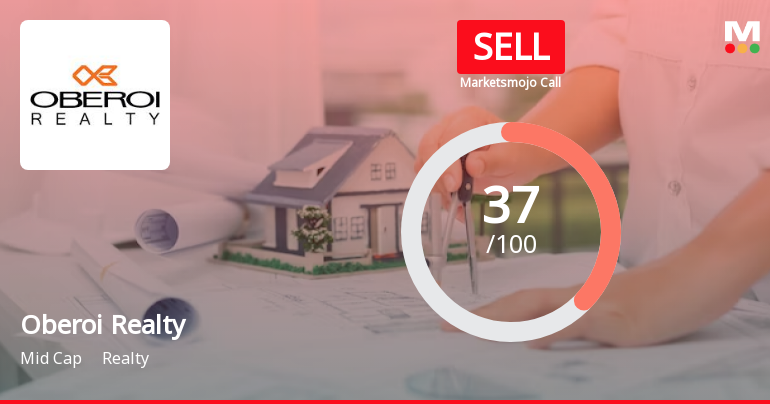 Oberoi Realty Ltd is Rated Sell by MarketsMOJO