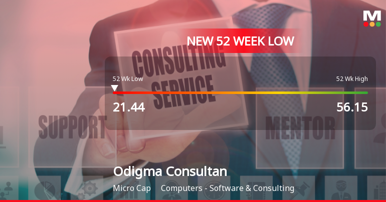 Markets Rally, But Odigma Consultancy Solutions Ltd Sinks to 52-Week Low in Stock-Specific Sell-Off