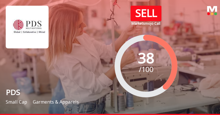 PDS Ltd is Rated Sell by MarketsMOJO