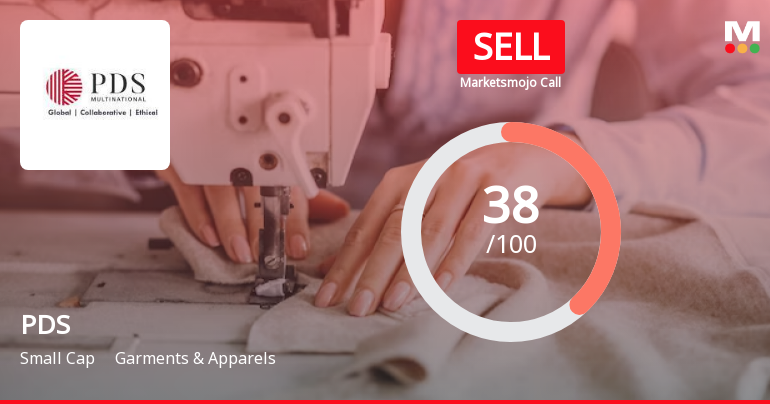 PDS Ltd is Rated Sell by MarketsMOJO