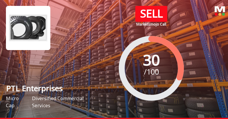 PTL Enterprises Ltd is Rated Sell