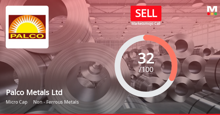 Palco Metals Ltd Upgraded to Sell on Improved Valuation and Financial Metrics