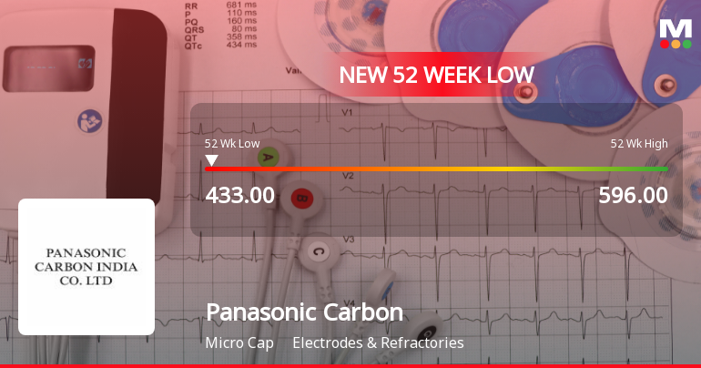 Markets Rally, But Panasonic Carbon India Company Ltd. Sinks to 52-Week Low in Stock-Specific Sell-Off