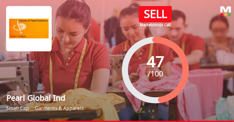 Pearl Global Industries Ltd Downgraded to Sell Amid Mixed Financial and Technical Signals