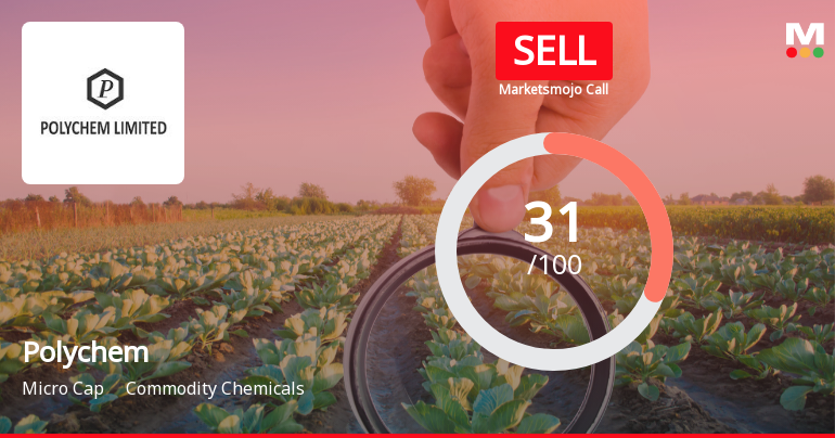 Polychem Ltd Upgraded to Sell on Technical Improvements Despite Mixed Fundamentals