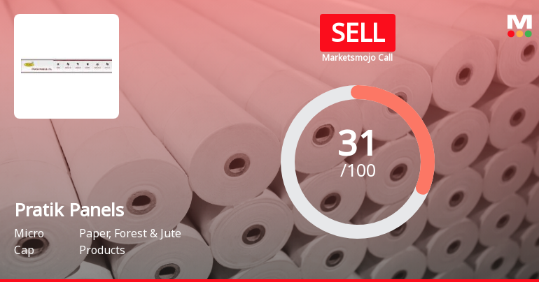 Pratik Panels Ltd Upgraded to Sell: A Detailed Analysis of Quality, Valuation, Financial Trend and Technicals