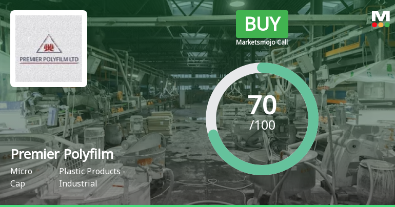 Premier Polyfilm Ltd is Rated Buy by MarketsMOJO