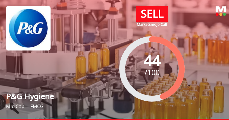 Procter & Gamble Hygiene & Health Care Ltd. is Rated Sell