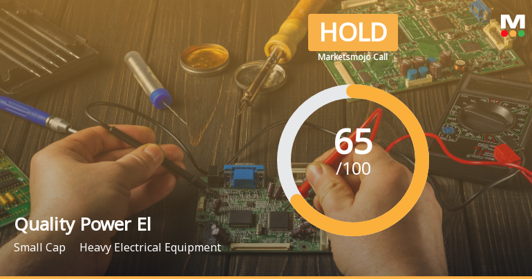 Quality Power Electrical Equipments Ltd Downgraded to Hold Amid Mixed Technical and Valuation Signals