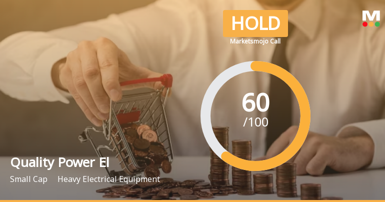Quality Power Electrical Equipments Ltd is Rated Hold