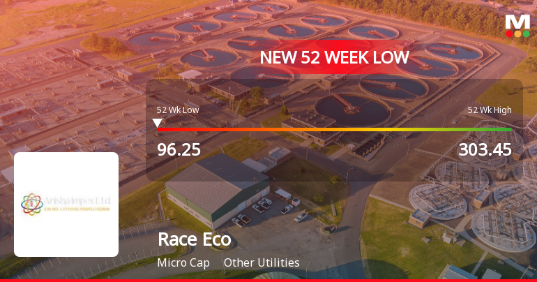 Five Consecutive Losses Push Race Eco Chain Ltd to a New 52-Week Low