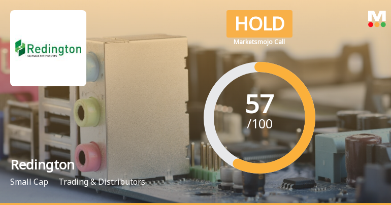 Redington Ltd is Rated Hold by MarketsMOJO