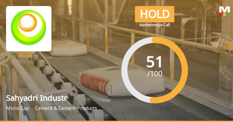 Sahyadri Industries Ltd Upgraded to Hold by MarketsMOJO on Technical Improvements