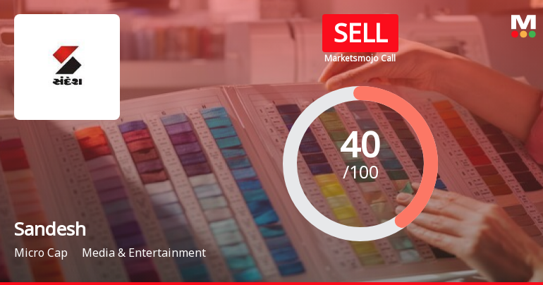 Sandesh Ltd. is Rated Sell