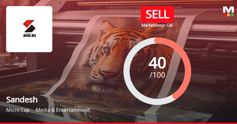 Sandesh Ltd. is Rated Sell