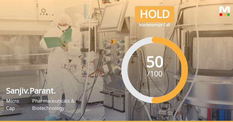 Sanjivani Paranteral Ltd Upgraded to Hold on Improved Valuation and Financial Metrics