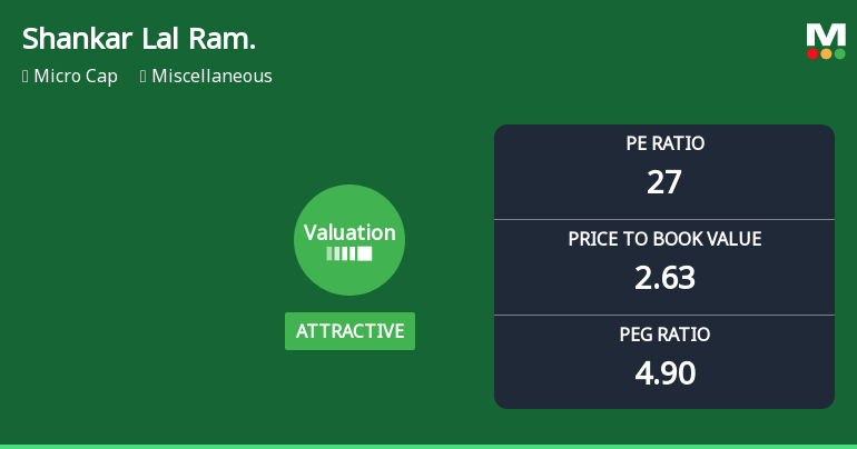 Shankar Lal Rampal Dye-Chem Ltd Valuation Shifts Signal Renewed Price Attractiveness