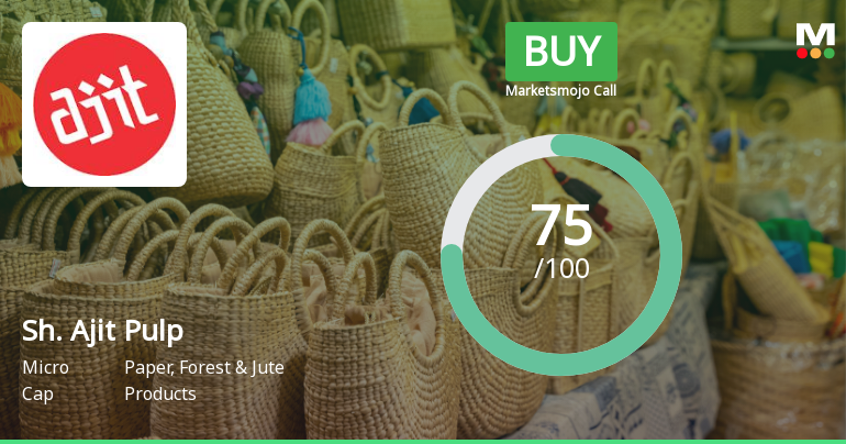 Shree Ajit Pulp and Paper Ltd Downgraded to Buy Amid Mixed Financial Signals