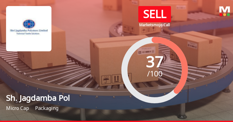 Shri Jagdamba Polymers Ltd is Rated Sell