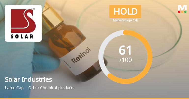 Solar Industries India Ltd Downgraded to Hold Amid Mixed Technical Signals and Valuation Concerns