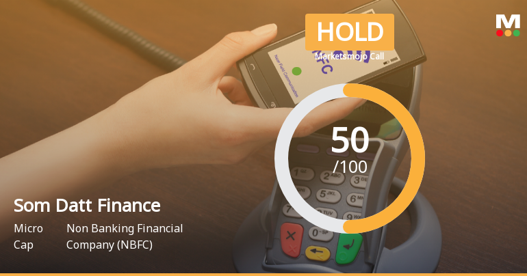 Som Datt Finance Corporation Ltd Upgraded to Hold on Technical and Financial Improvements