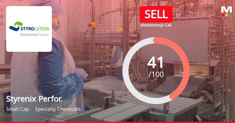 Styrenix Performance Materials Ltd is Rated Sell