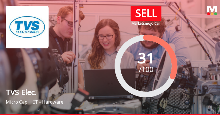 TVS Electronics Ltd Upgraded to Sell on Technical Improvement Despite Flat Financials