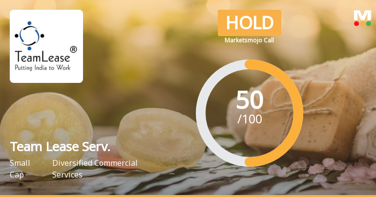 Team Lease Services Ltd is Rated Hold by MarketsMOJO