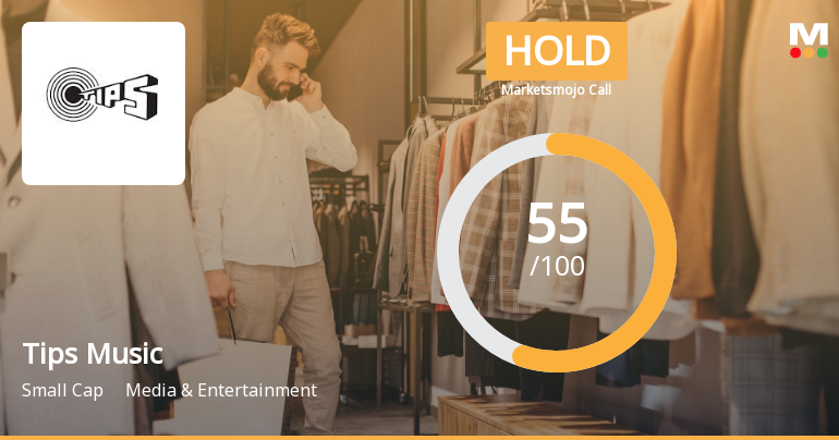 Tips Music Ltd is Rated Hold by MarketsMOJO