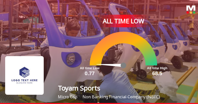 Toyam Sports Ltd Hits All-Time Low Amidst Prolonged Decline