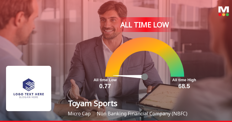 A 37.5% Year-to-Date Decline Pushes Toyam Sports Ltd to Its Weakest Level Ever