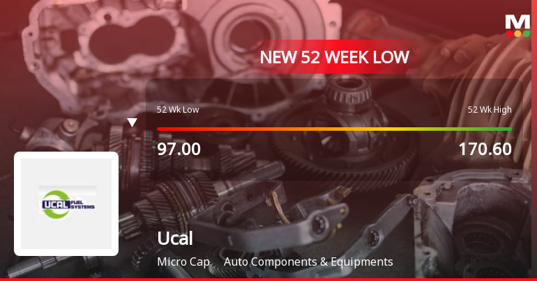 Markets Rally, But Ucal Ltd Sinks to 52-Week Low in Stock-Specific Sell-Off