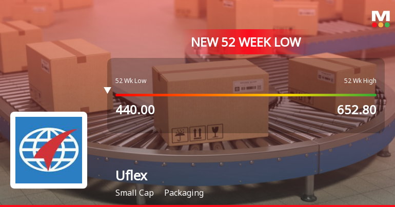 Markets Rally, But Uflex Ltd Sinks to 52-Week Low in Stock-Specific Sell-Off