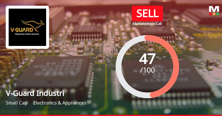 V-Guard Industries Downgraded to Sell Amid Mixed Financial and Technical Signals