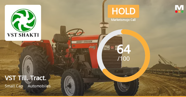 VST Tillers Tractors Ltd is Rated Hold