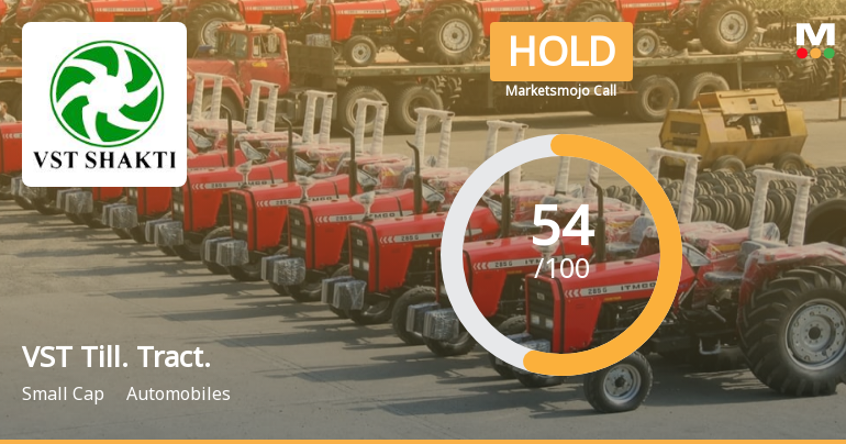 VST Tillers Tractors Ltd is Rated Hold