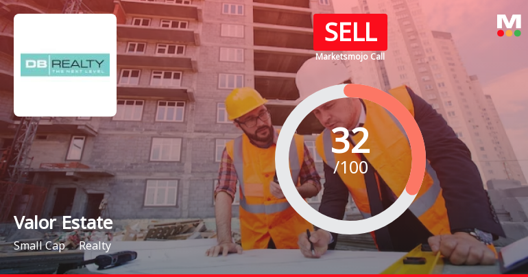 Valor Estate Ltd is Rated Sell by MarketsMOJO