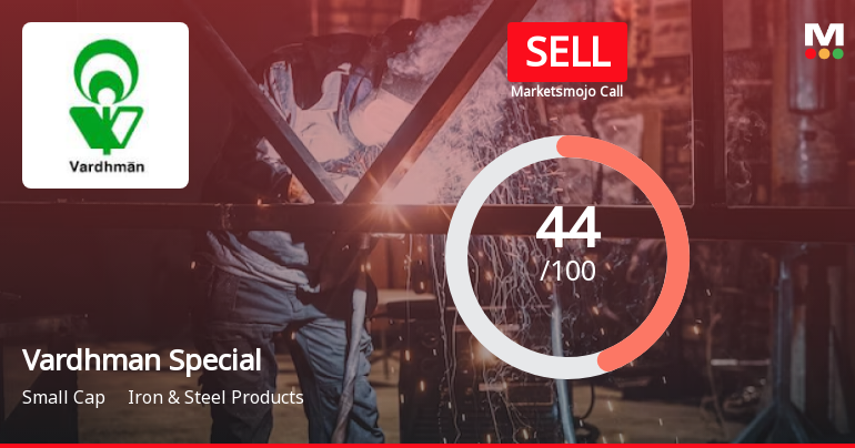 Vardhman Special Steels Ltd is Rated Sell