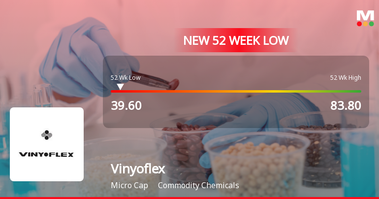 Markets Rally, But Vinyoflex Ltd Sinks to 52-Week Low in Stock-Specific Sell-Off