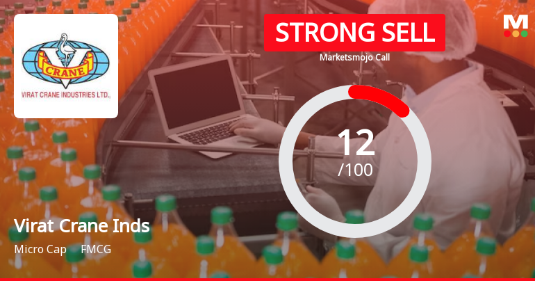 Virat Crane Industries Ltd is Rated Strong Sell