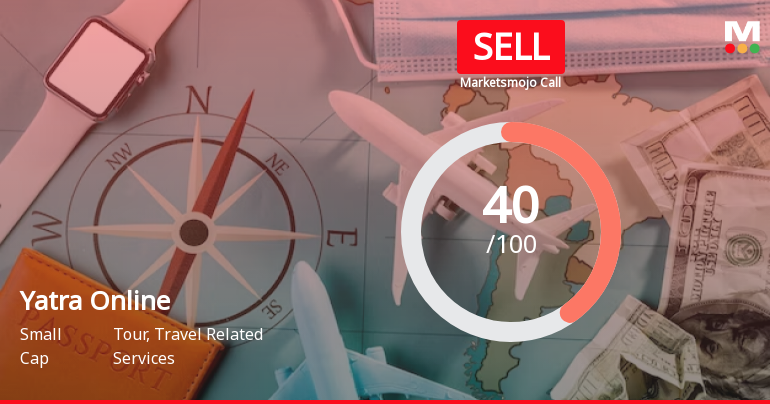 Yatra Online Ltd is Rated Sell by MarketsMOJO