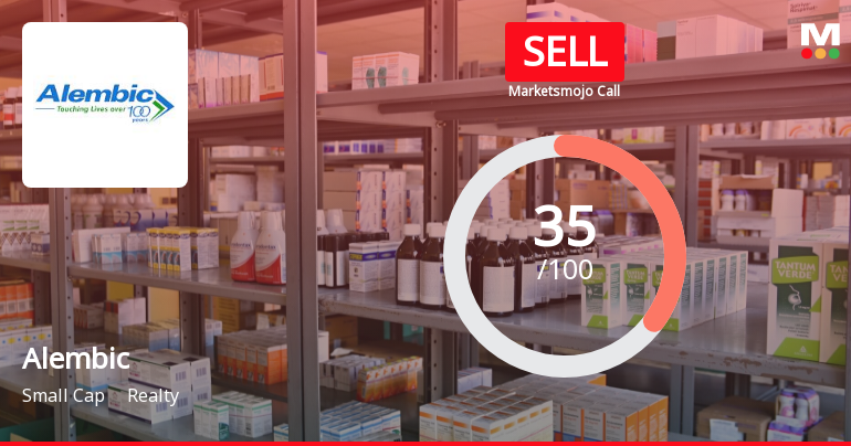 Alembic Ltd is Rated Sell by MarketsMOJO