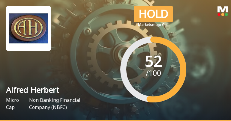 Alfred Herbert (India) Ltd is Rated Hold
