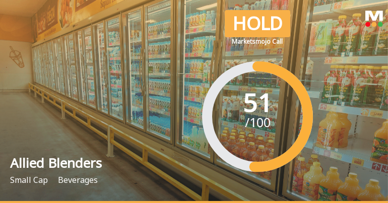 Allied Blenders & Distillers Ltd Upgraded to Hold by MarketsMOJO on Strong Financial and Valuation Metrics