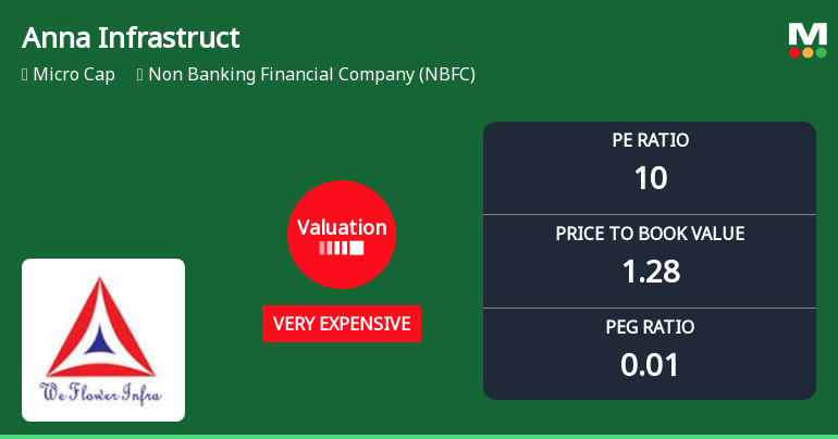 Anna Infrastructures Ltd Valuation Shifts Signal Heightened Price Risk Amid Strong Returns