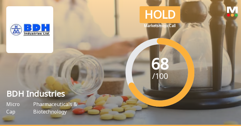 BDH Industries Ltd is Rated Hold by MarketsMOJO